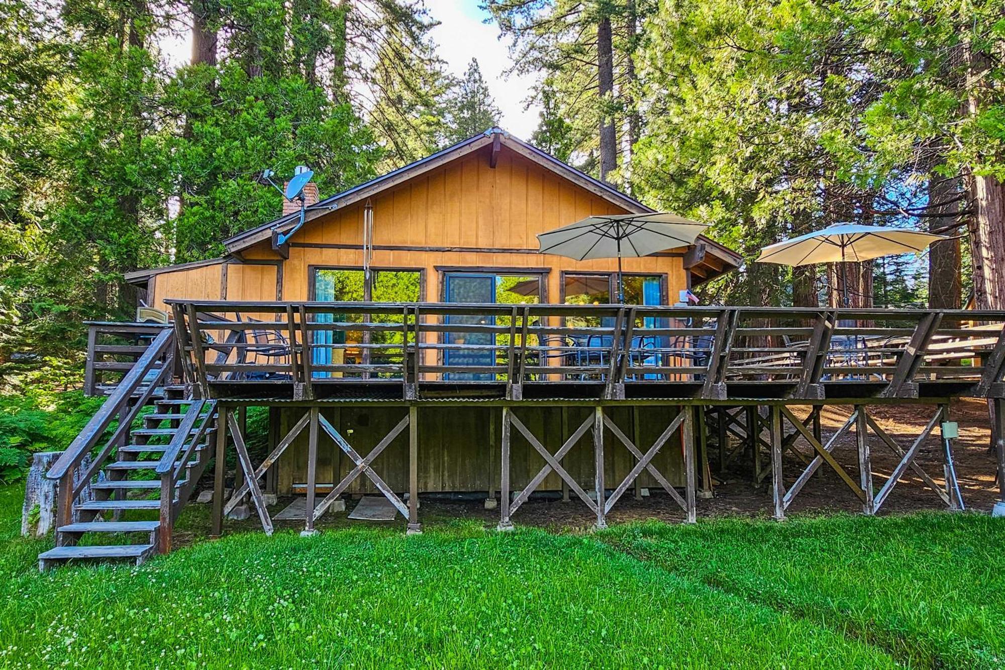 Water'S Edge Retreat Villa Shaver Lake Bagian luar foto