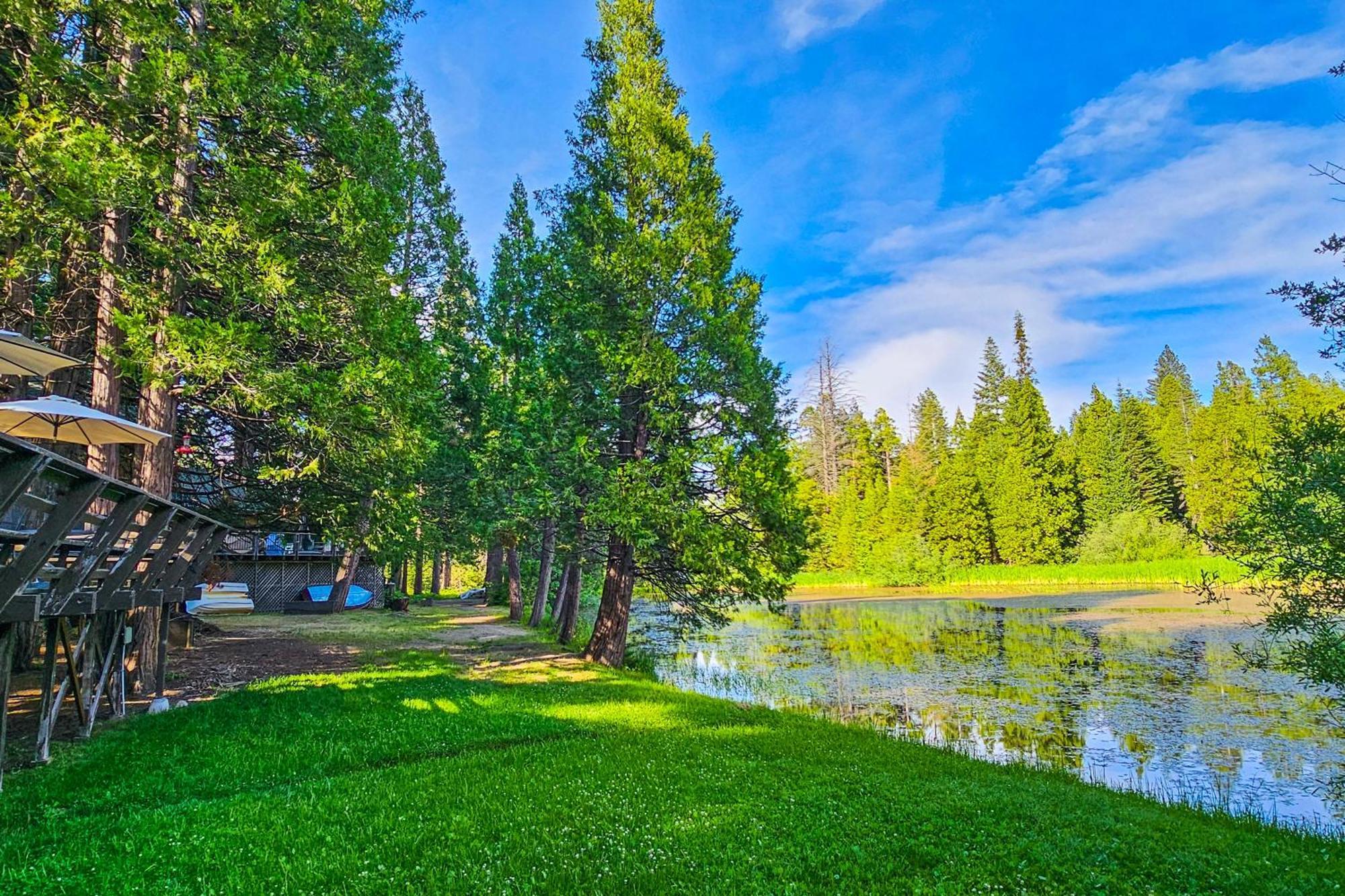 Water'S Edge Retreat Villa Shaver Lake Bagian luar foto