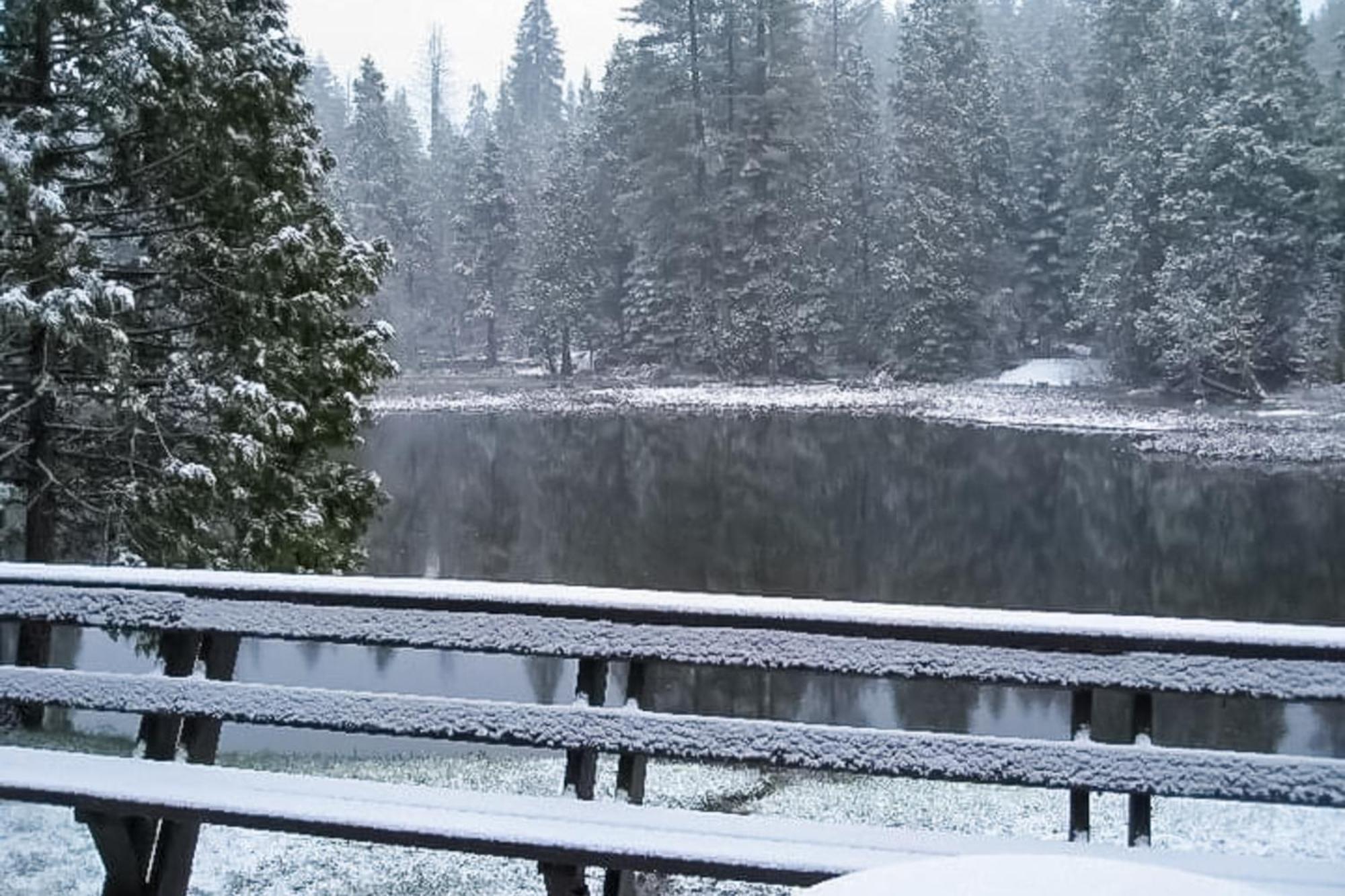 Water'S Edge Retreat Villa Shaver Lake Bagian luar foto